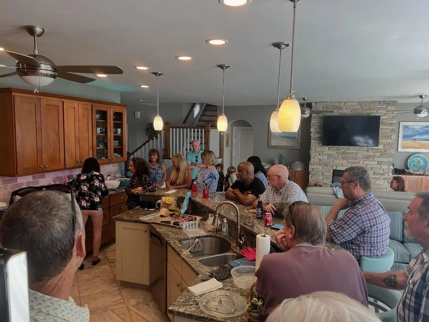 The beginning of summer brings so many opportunities to celebrate! Our southern community group gathered to kick off the summer with a cook out! #gogathergrow