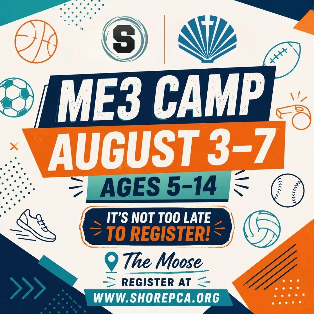 ⚽🏀🏈 One week can make a lasting impact.
At ME3 Gospel Sports Camp, kids won&rsquo;t just learn new skills&mdash;they&rsquo;ll make friends, laugh a lot, play hard, and hear the good news of Jesus every day.
Our theme, ME3&mdash;God first, Others se