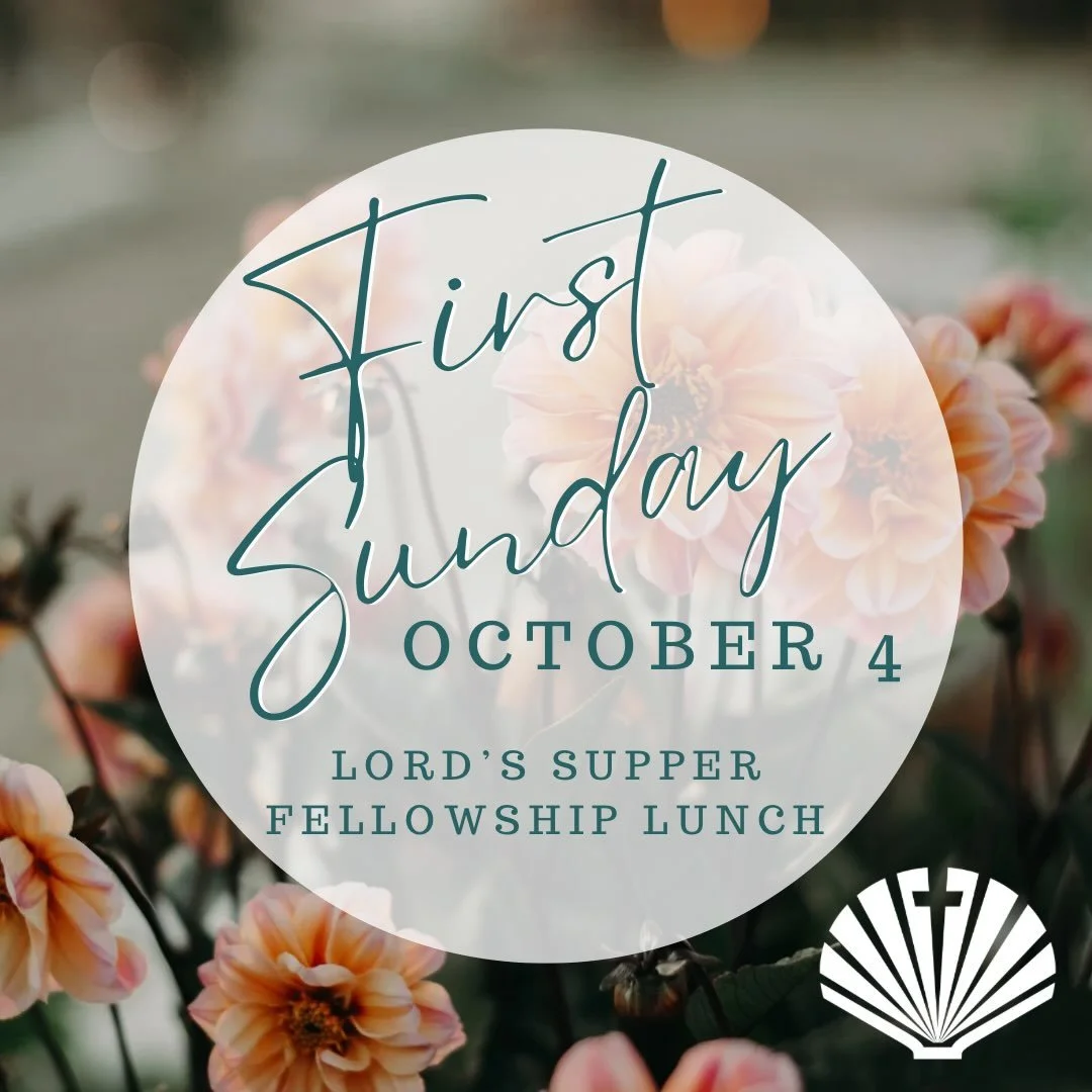 It is the first Sunday of the month-Join us as we  celebrate the Lord&rsquo;s Supper and stay for the Fellowship lunch!