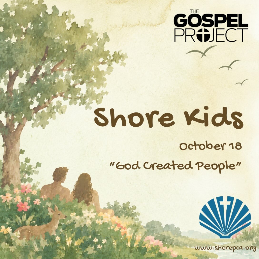 Hey kids-We have a lesson just for you this week!  We are excited to continue sharing the creation story with you!  Plan to join us for worship this week!  At Shore, our children ministry offers a children&rsquo;s lesson during the sermon on the thir