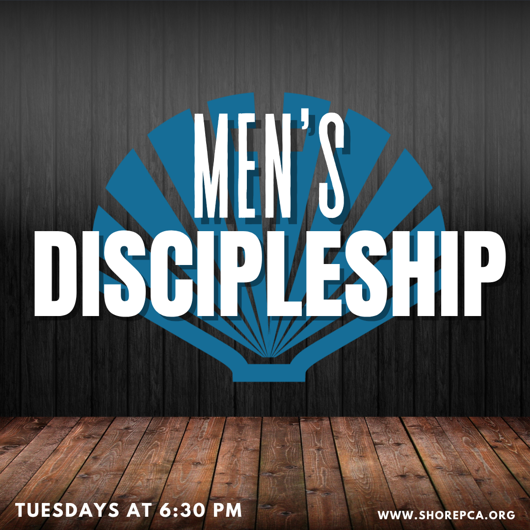Men, come join us for our Men's Discipleship Group every Tuesday at 6:30 PM at 3431 Main Street in Exmore. This is a great opportunity to deepen your understanding of Scripture, engage in meaningful discussions, and grow alongside other men in commun