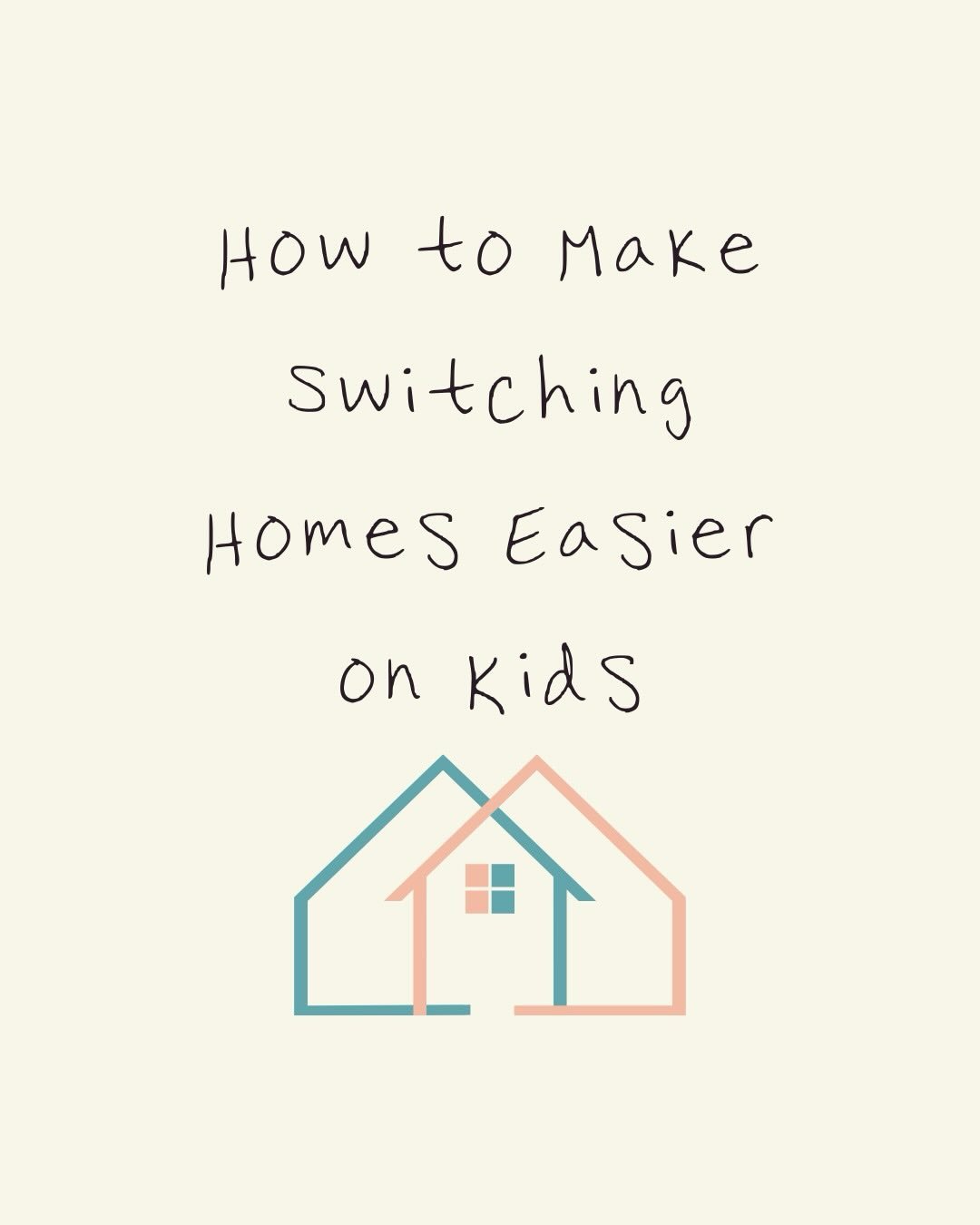 Switch days are nervous system days.

Even years after divorce, weekly transitions can feel destabilizing.

If your child struggles when switching homes, try:

&bull; Building a predictable ritual
&bull; Offering decompression time
&bull; Avoiding in