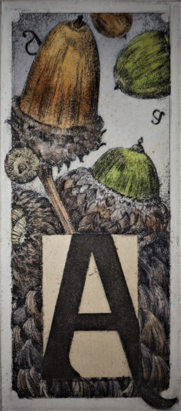 Etching with chine-colle'  $65