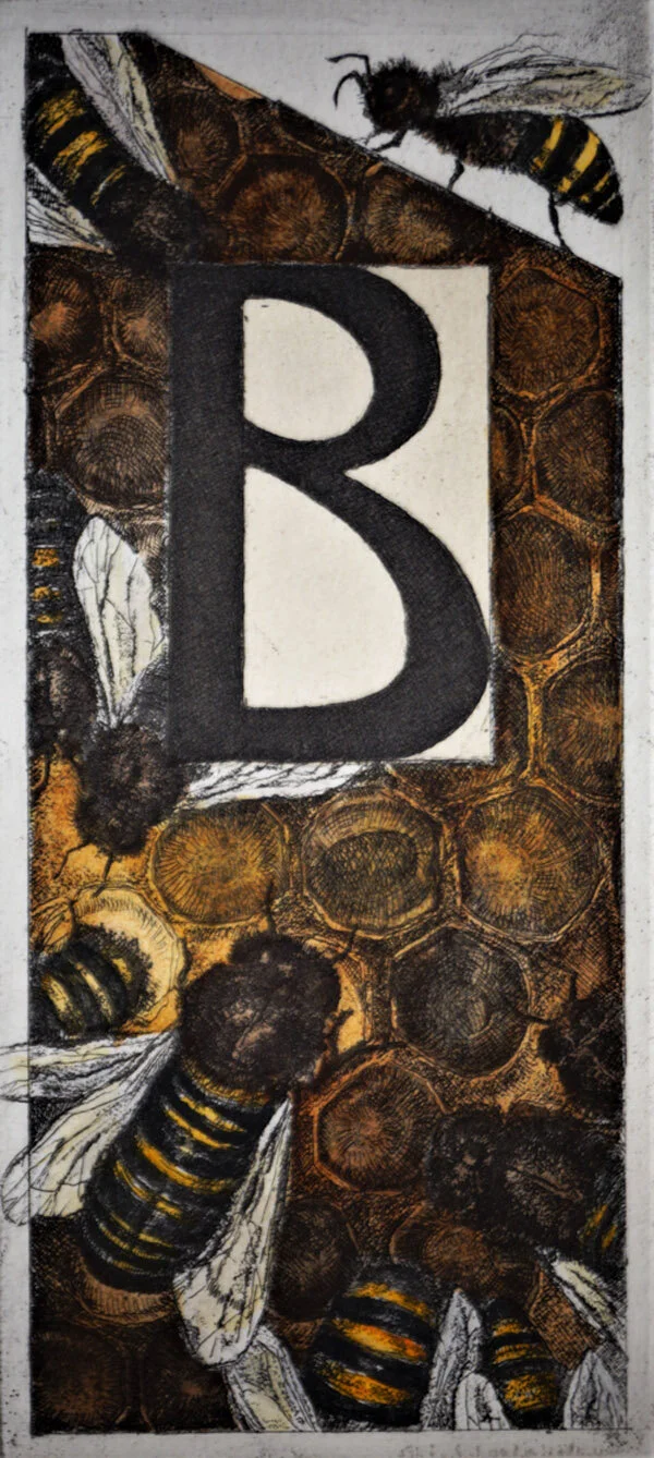 Etching with chine-colle'  $65