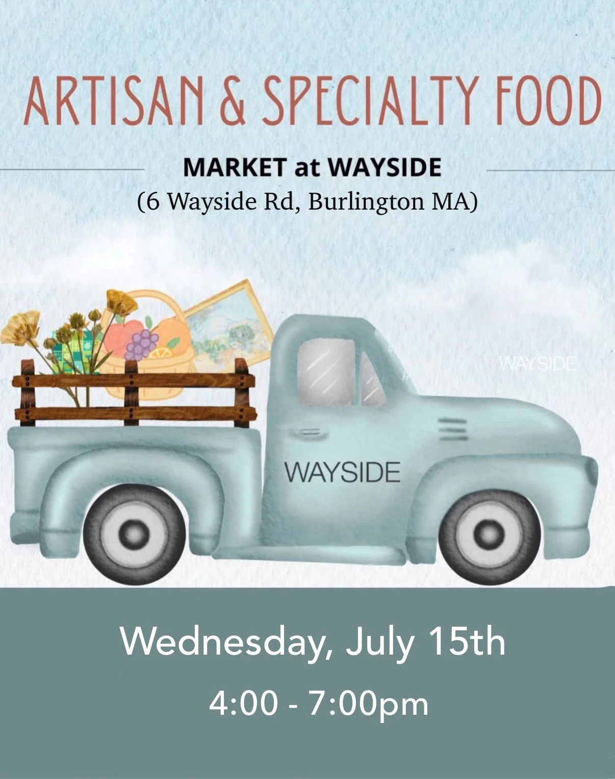 Artisan & Speciality Food Market at Wayside