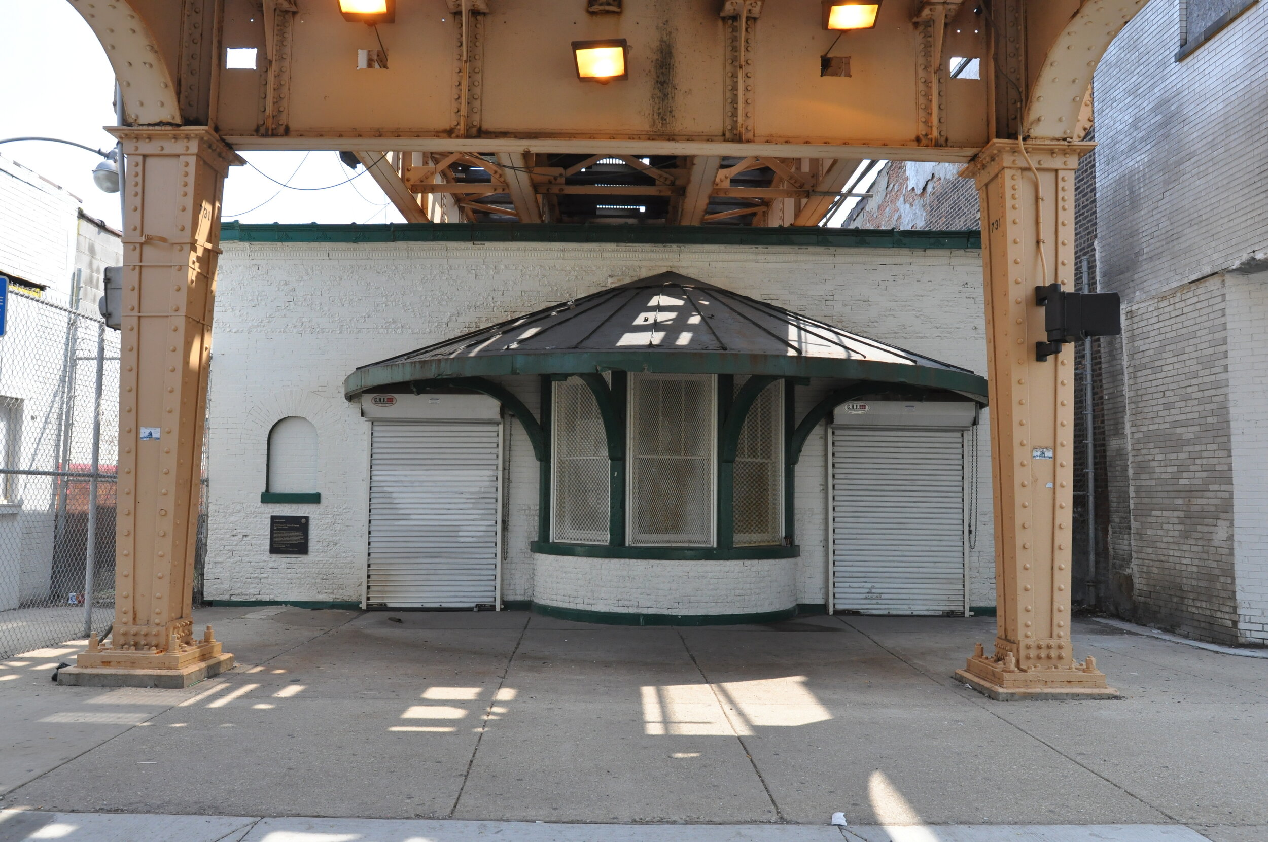 Historic CTA Garfield Station, pre-renovation