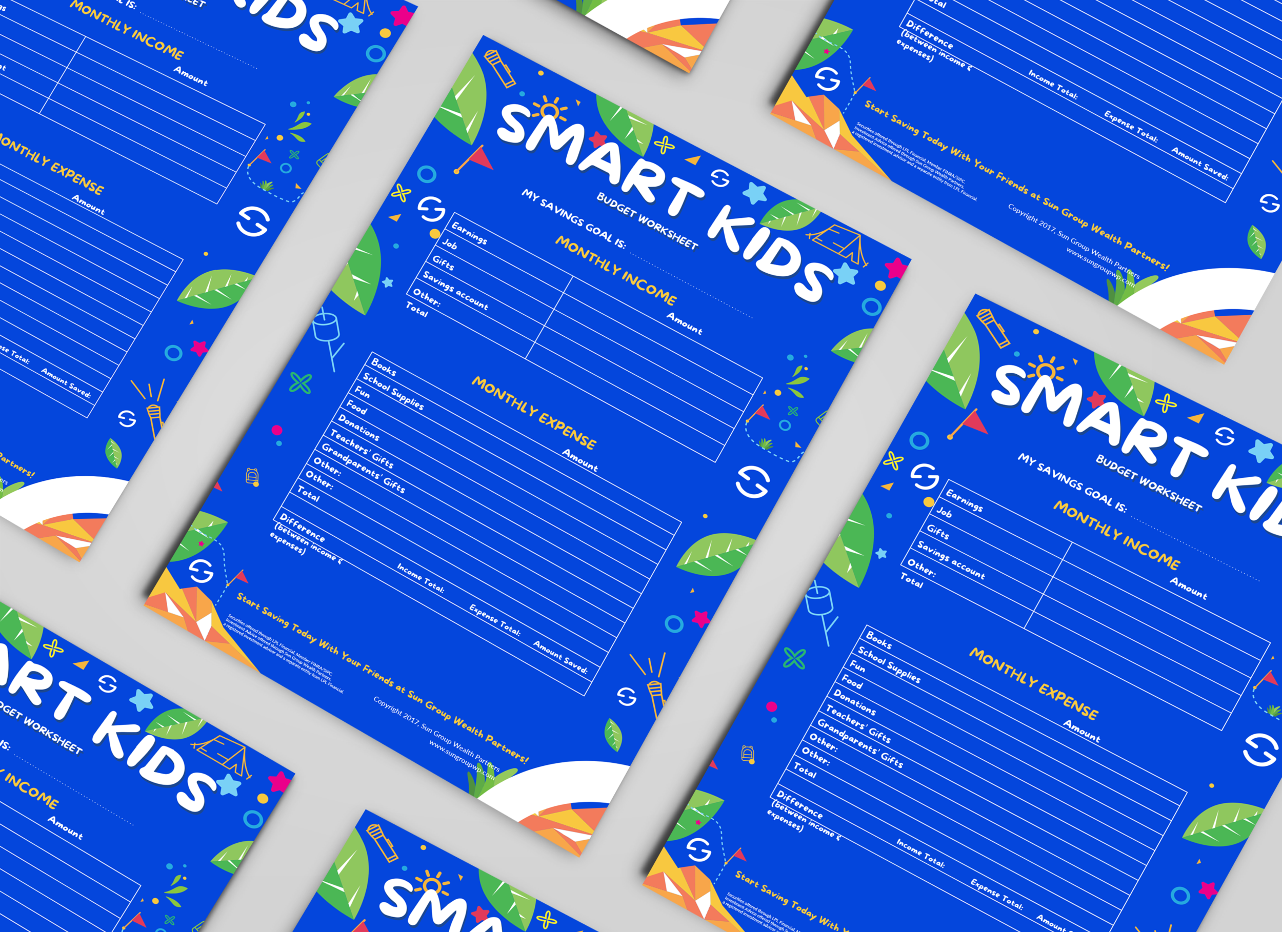 Financial and Budget Worksheets — Sun Group Wealth Partners