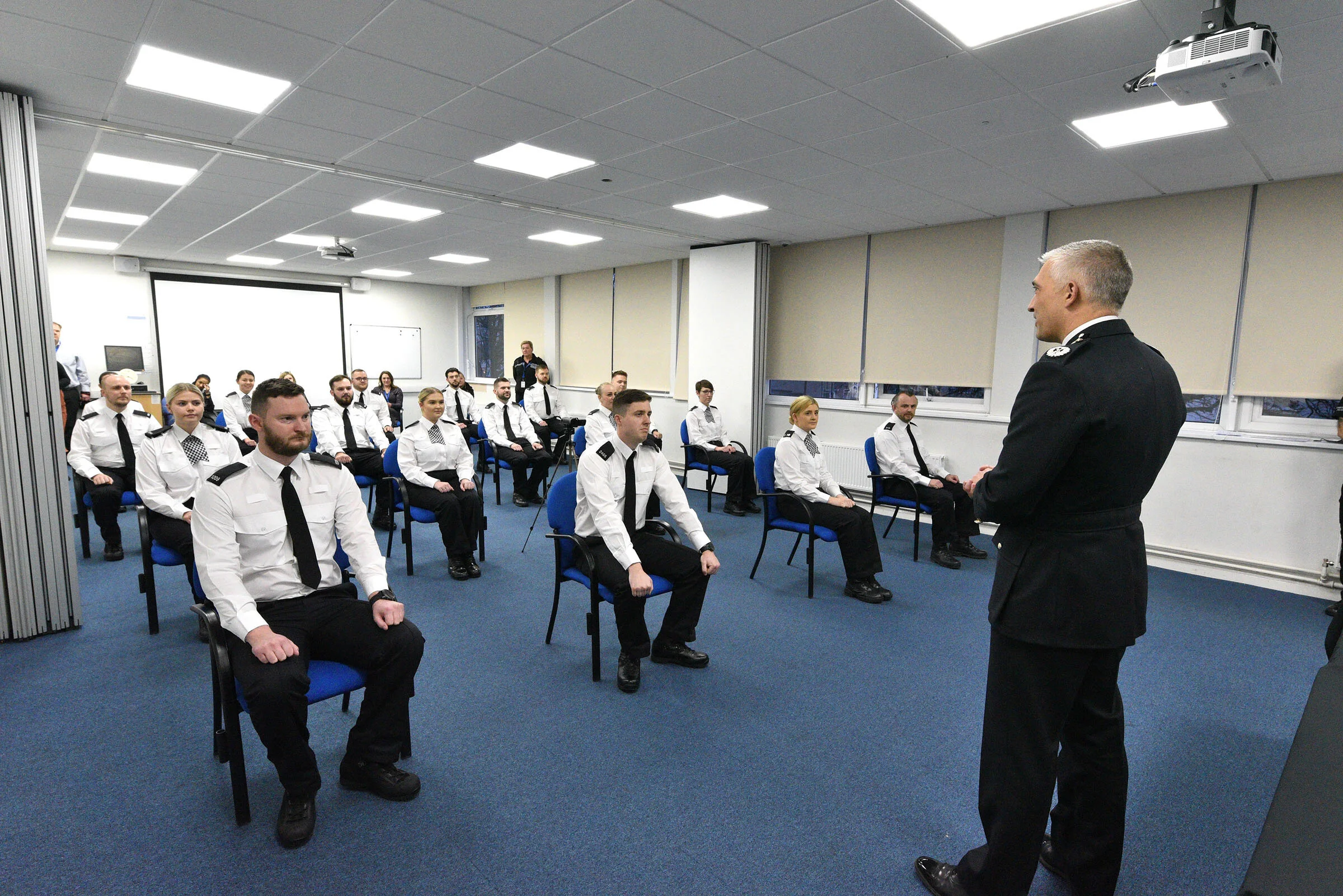 New intake bolsters number of police officers to 10-year high