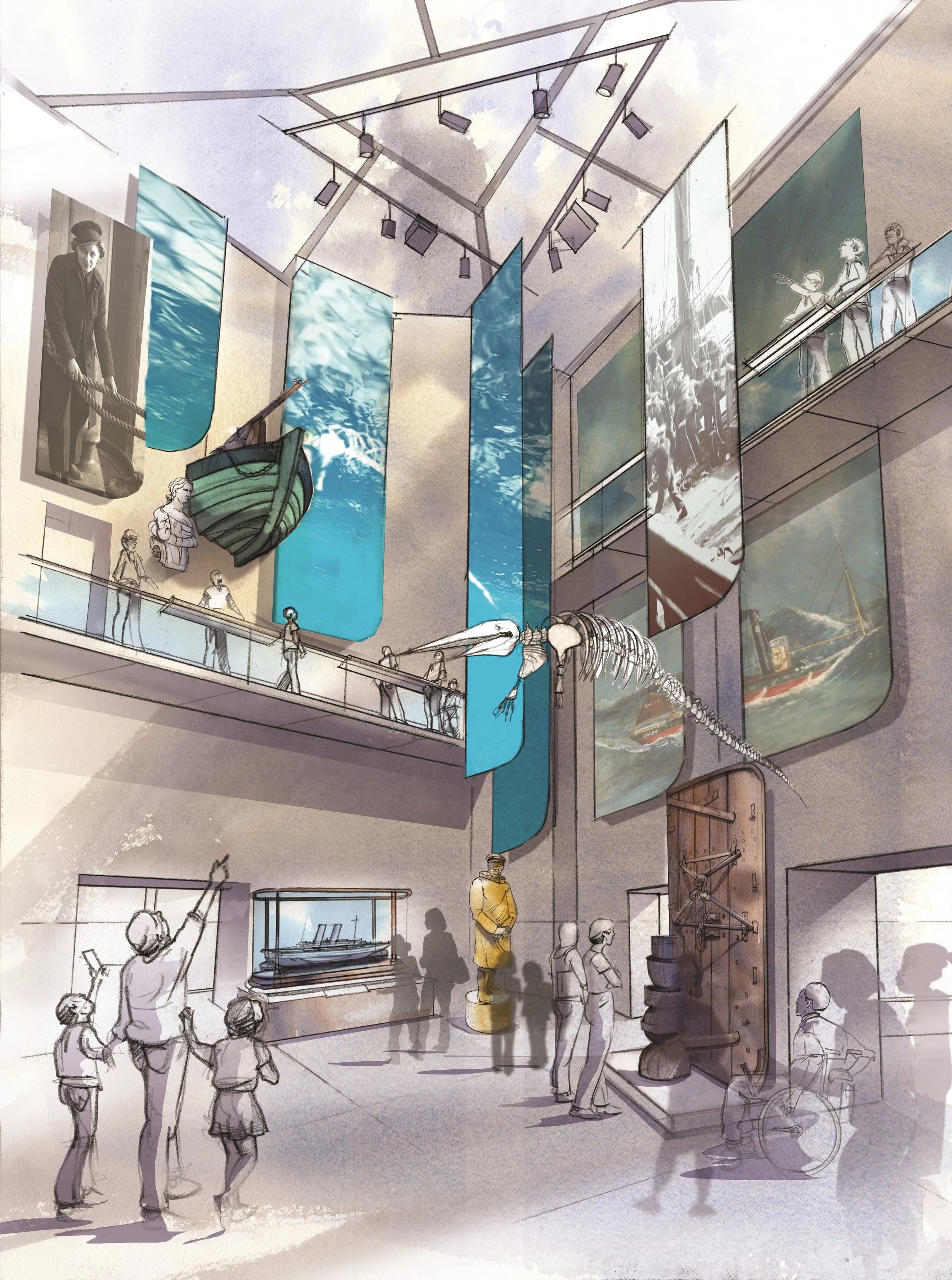 Credit Hull City Council's Maritime Project Maritime Museum Atrium1.jpg