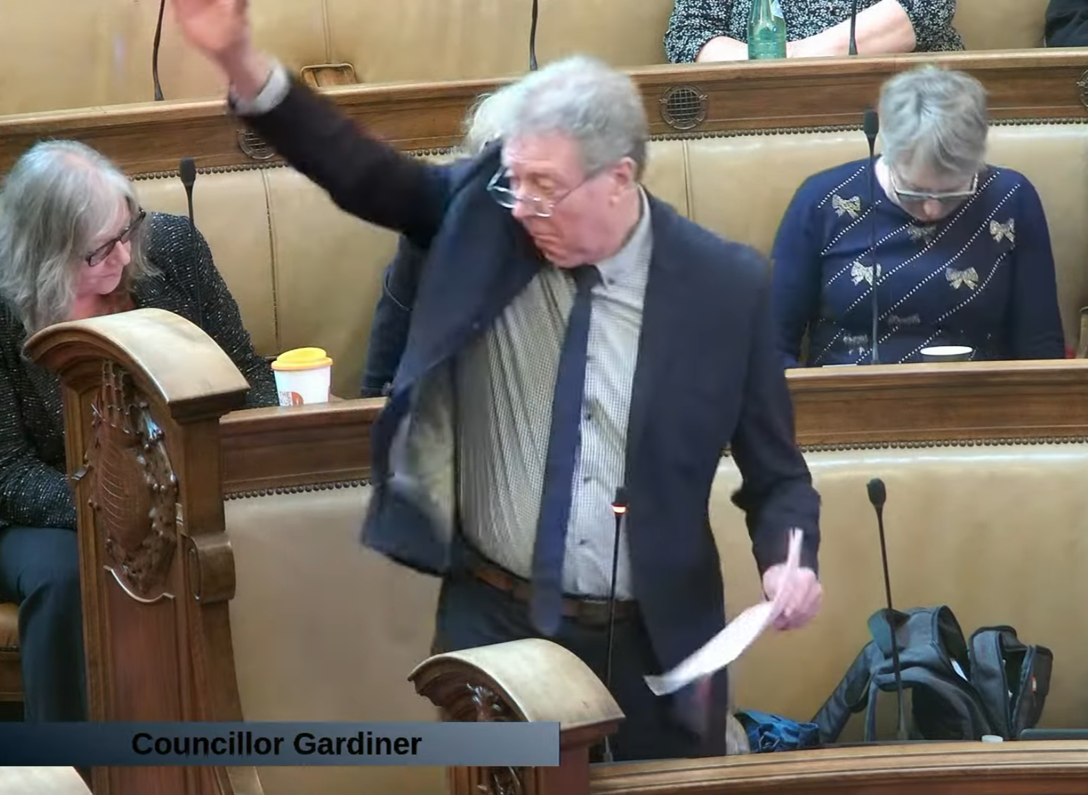 Councillor not guilty after prosecution over ‘Nazi’ salute