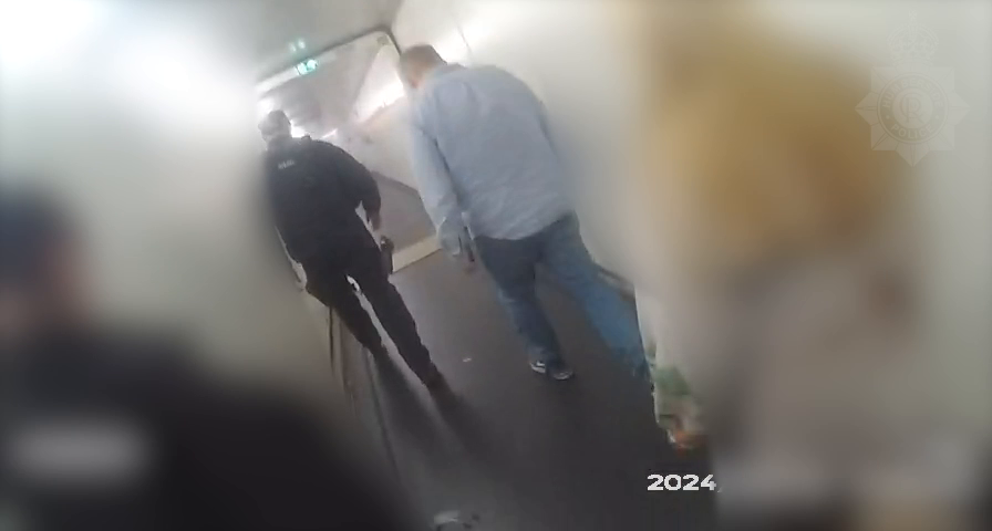 Legacy Funeral Directors: Watch the moment Robert Bush was arrested