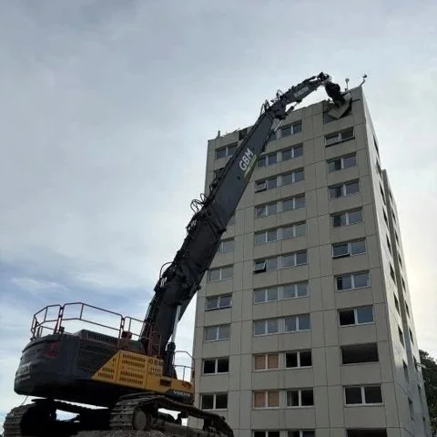 New council homes on way as demolition of Boothferry tower blocks begins