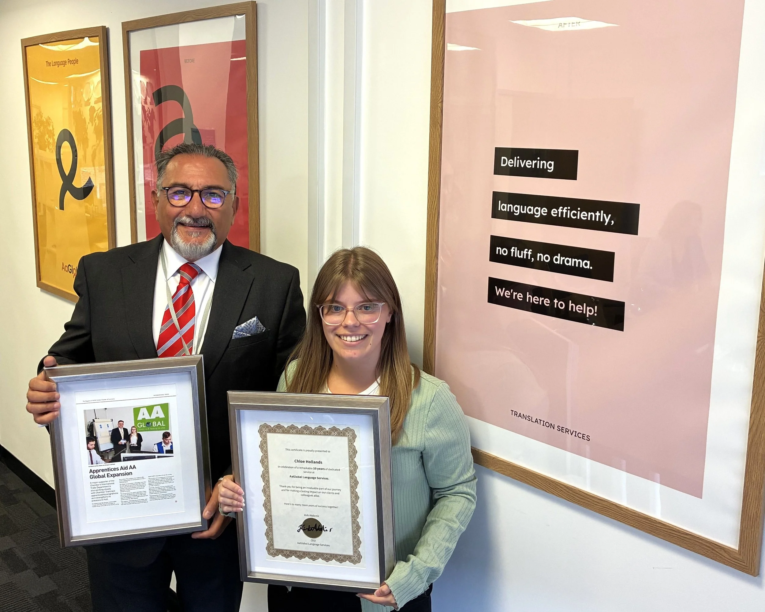 Former apprentice marks big anniversary with message to help others overcome first-day fears