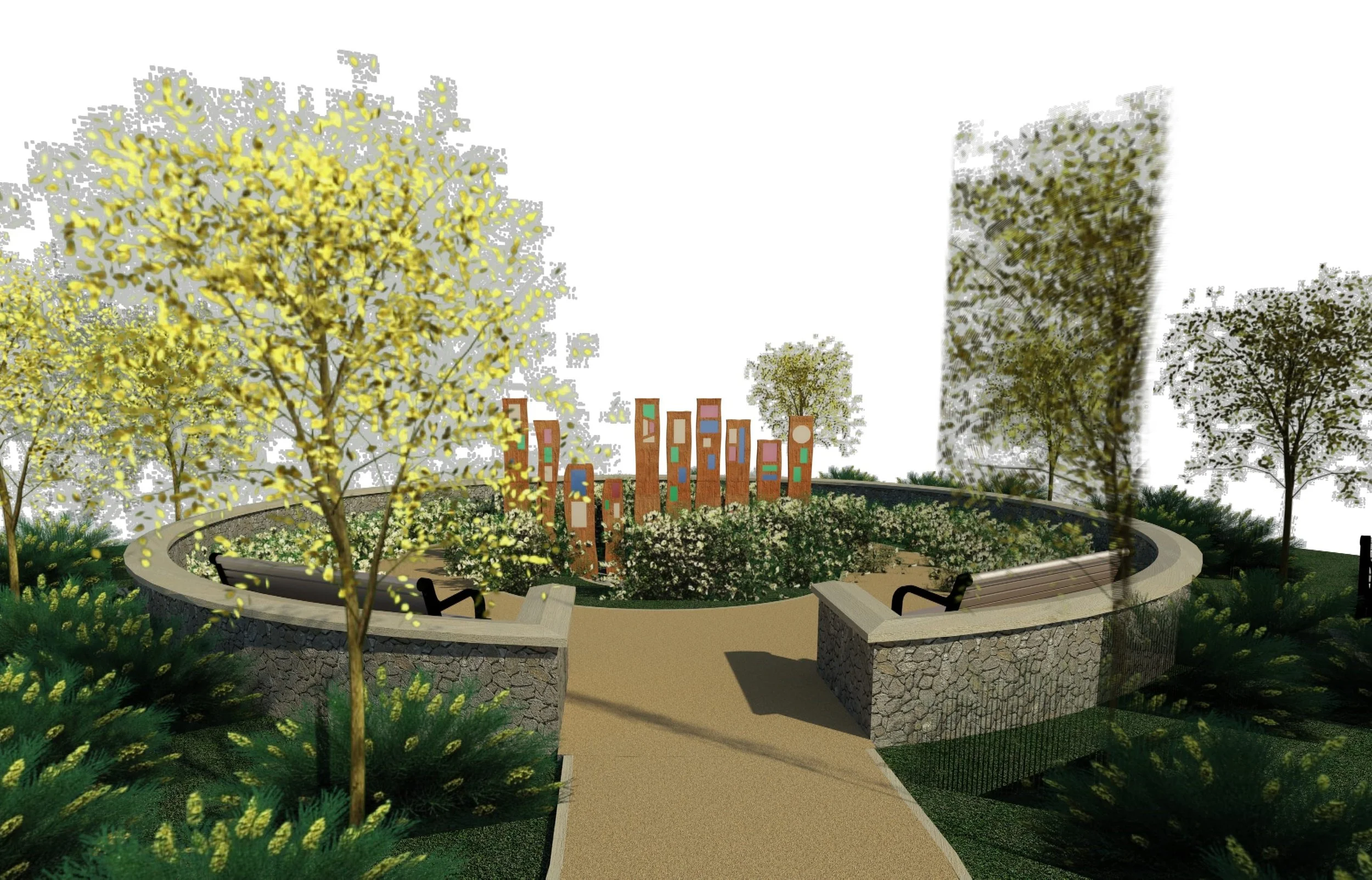 Free name plaques offered to families as work begins on Legacy memorial gardens