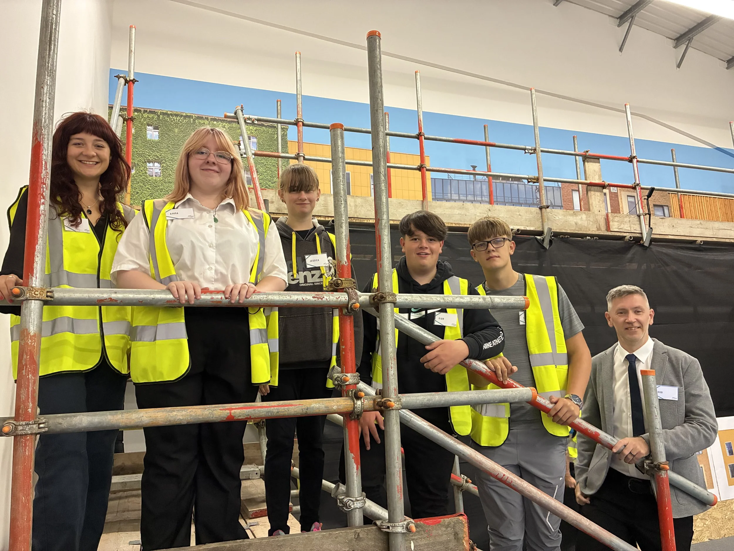 Construction sector looks to the future as skills and training partners tour digital academy