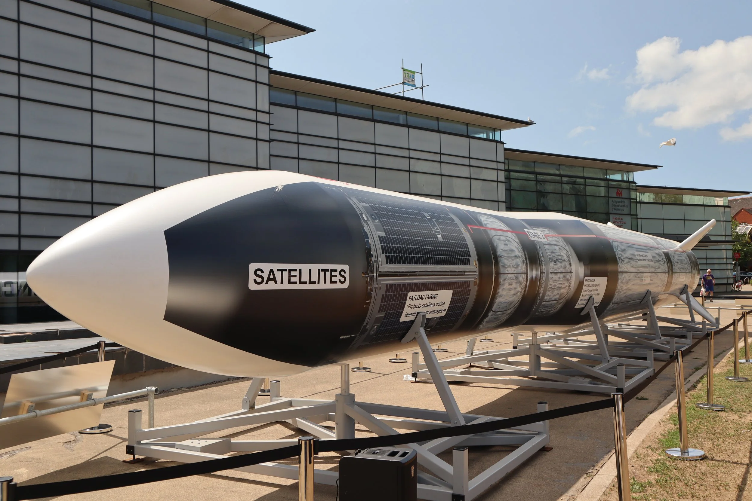 A replica rocket from the UK Space Agency will land in Hull next month ...