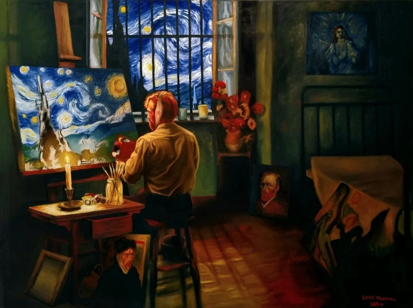 A brush with the past: The young artist reimagining old classics