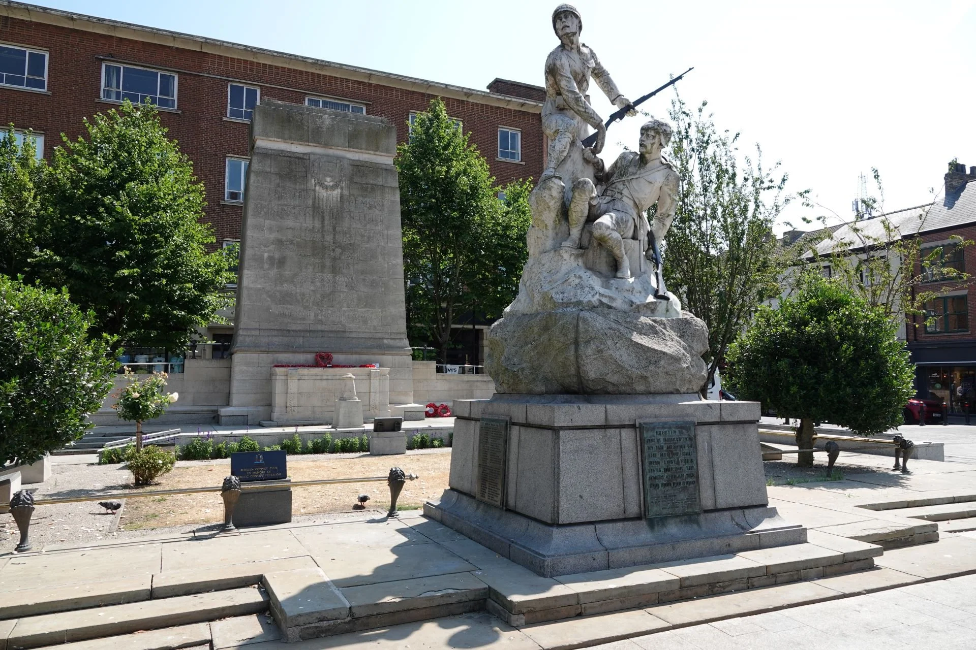 ‘Every name tells a story’: Clean-up for city’s war memorials