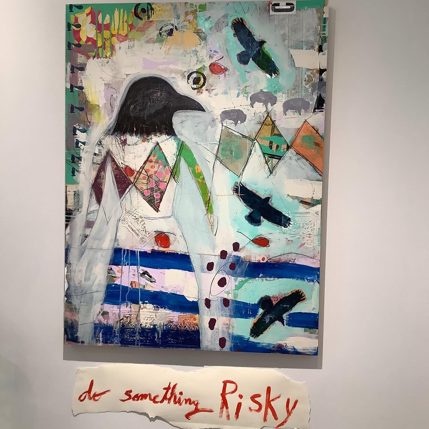 A colour filled throwback to happier times, my Ravenlandia show at the newly opened Free Spirit Gallery, Dec. 2021. 

Sadly that gallery is now closed, but I was fortunate to have two solo shows there, including this first one. 

We do have the amazi