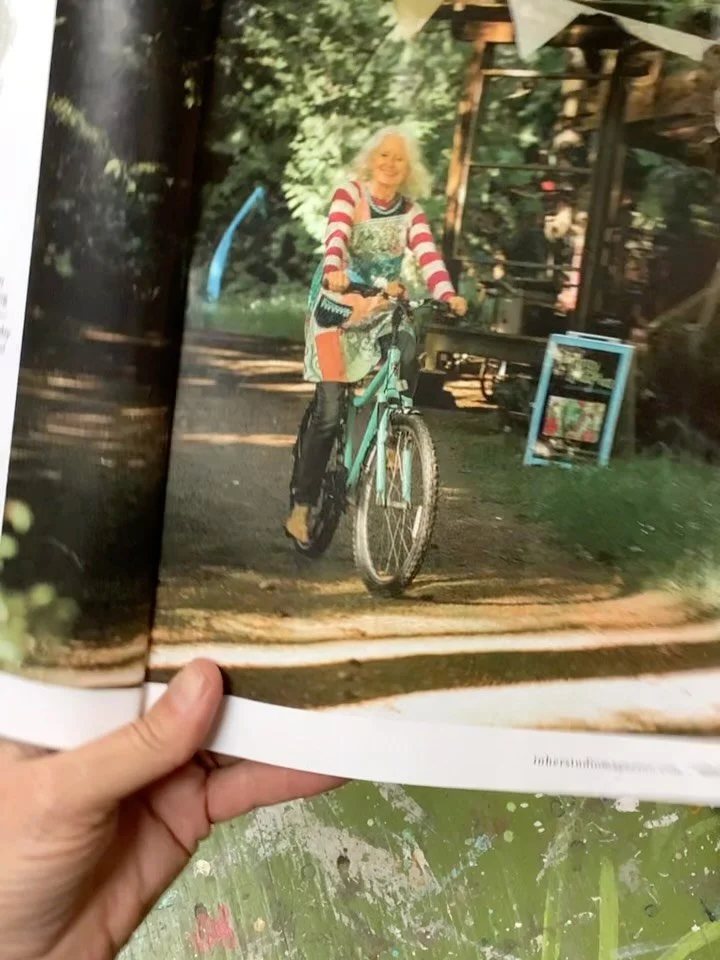 I was honoured to be featured in the fall issue of the luscious and inspiring In Her Studio magazine a few months ago. Fall 2025 issue. @inherstudiomagazine 

I loved the experience of working with this crew, and this lovingly created magazine. My be