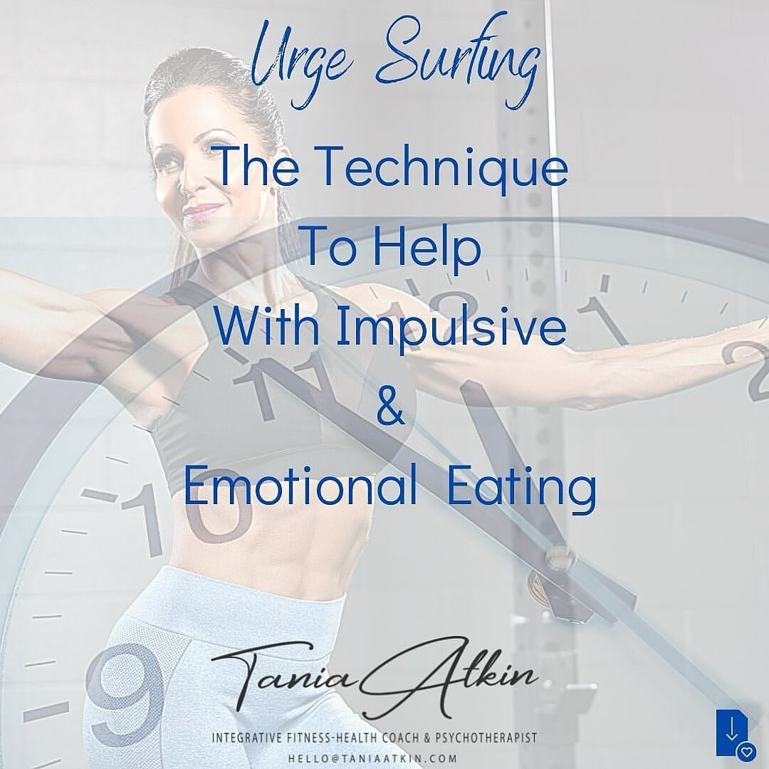 💫THIS IS A POWERFUL EATING TECHNIQUE 

💫Urge Surfing: A mindfulness technique to help with perfectionism, impulsive eating &amp; emotional eating behaviours.

🌊The urge to do something impulsive or to overeat, is a neurological mistake.. The brain