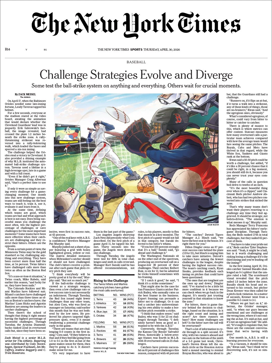 The New York Times Sports: 2026