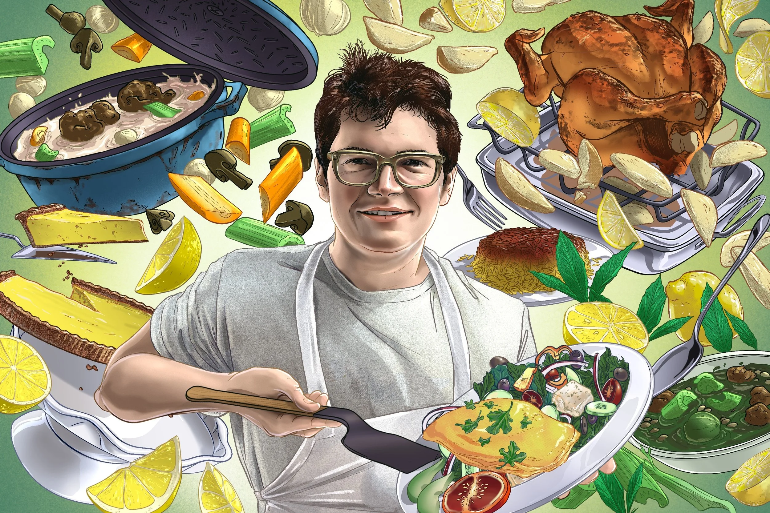 Chef Maxime Pradié, December 2025