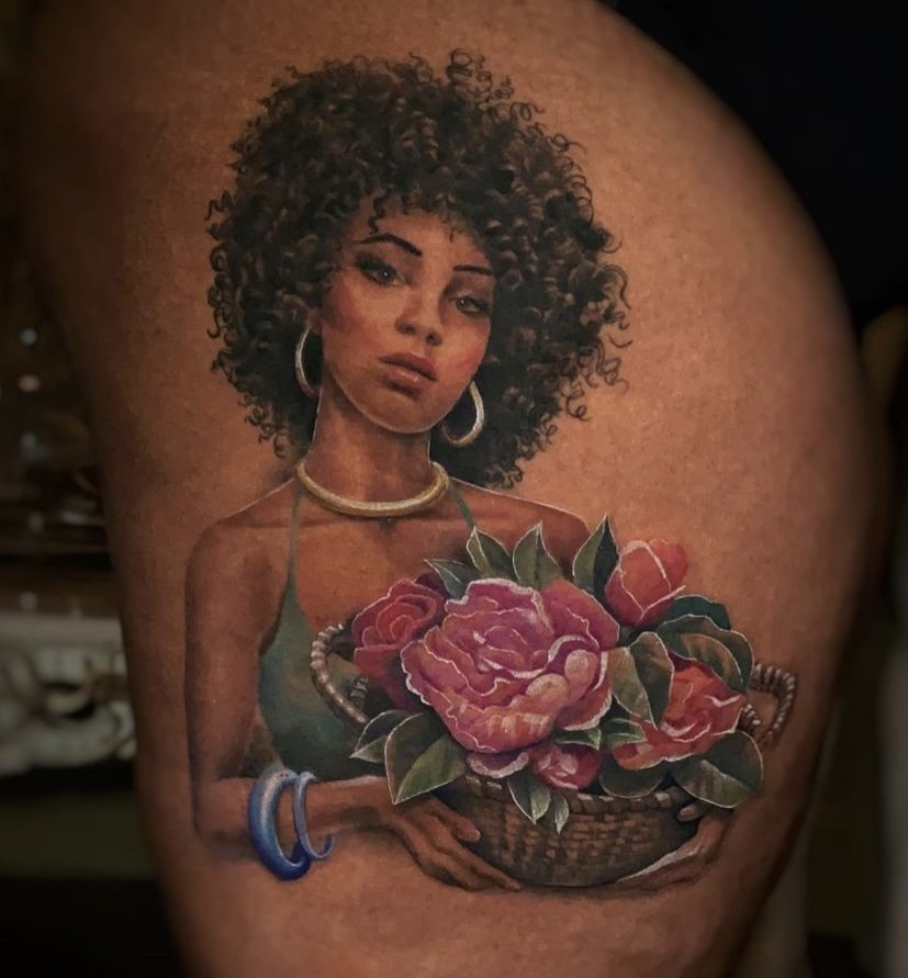 Tattoo on black skin Read our expert advice and tips for dark skin designs