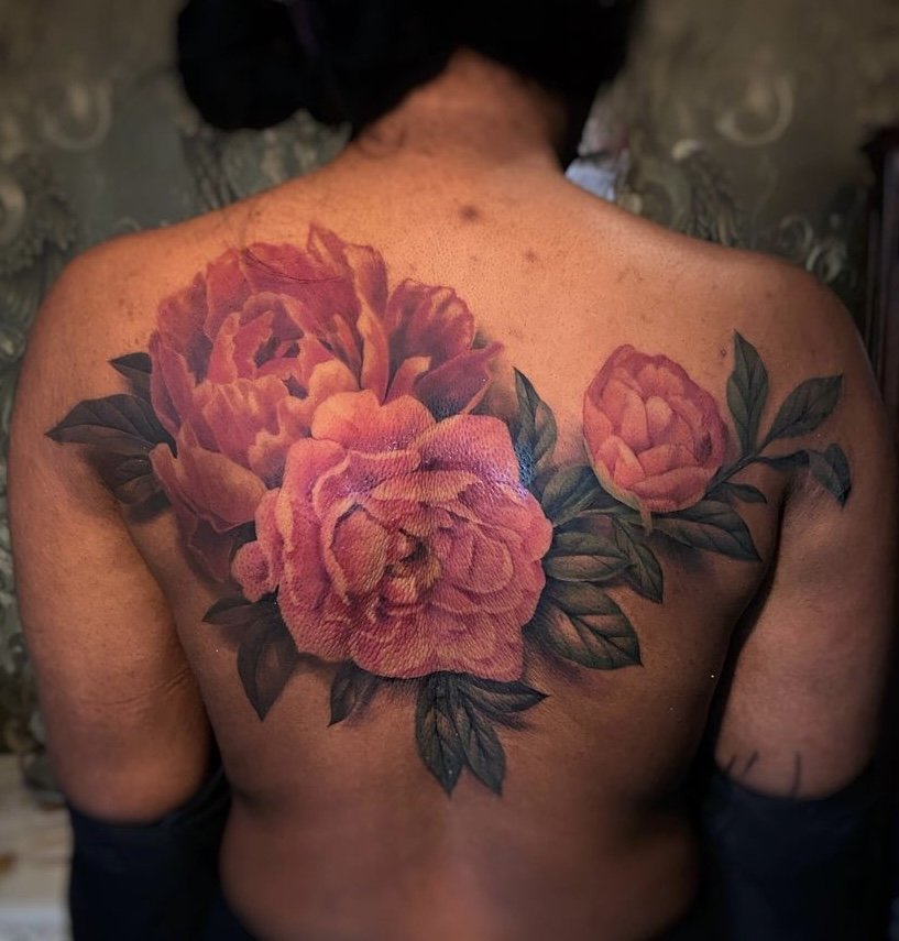 I dont see too many tattoos on darker skin here So heres mine Done by  KhangD at Paul Le art studio Texas  rtattoos