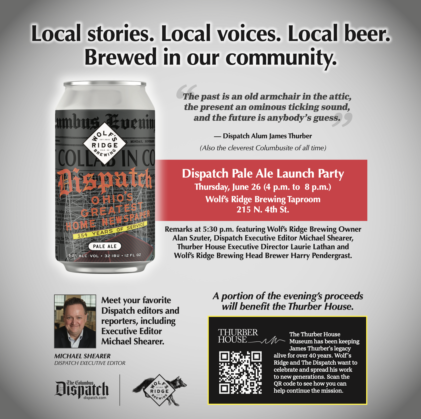 Dispatch Pale Ale Launch Party!
