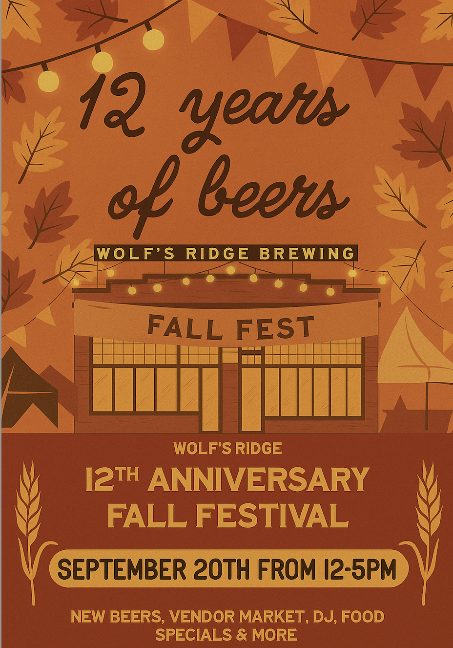 12 Year Anniversary Fall Fest