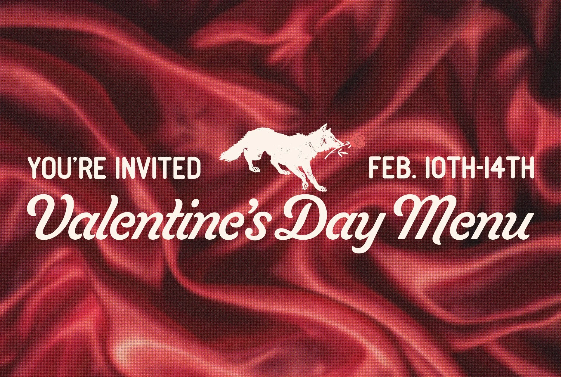 Valentine’s Day Menu