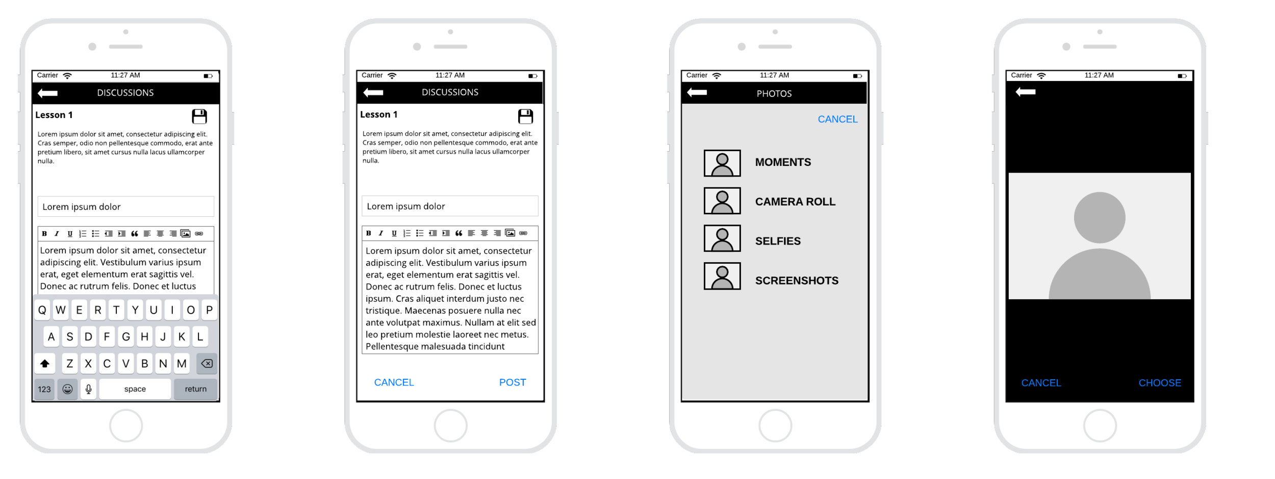 Bb Mobile App — DMDO Design