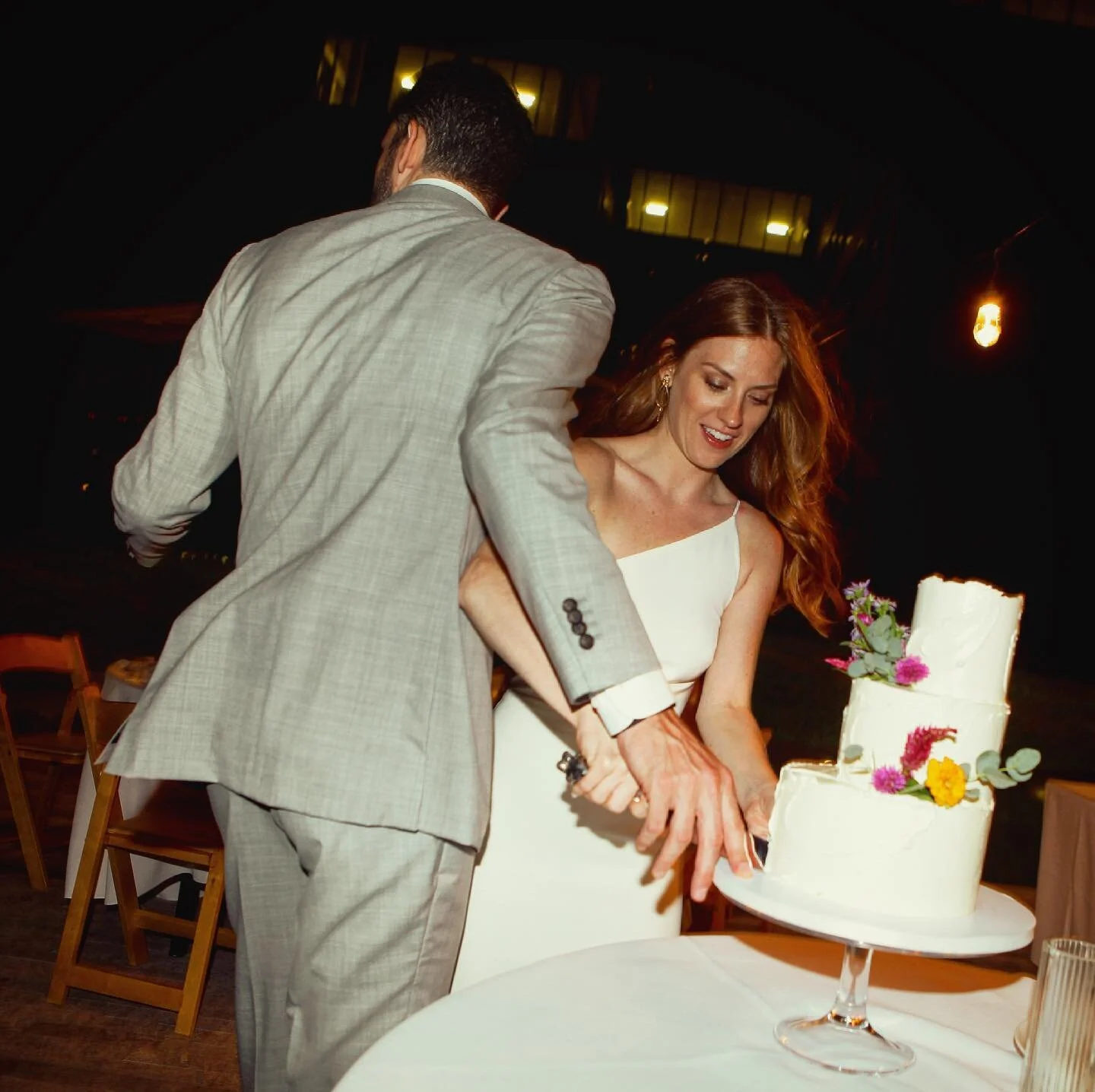 Happy Birthday to my incredible wife @meglindley_. It still worries me a little bit how she smiles every time she picks up a knife. 👩🏻&zwj;🦰🔪🧑🏻&zwj;🦱