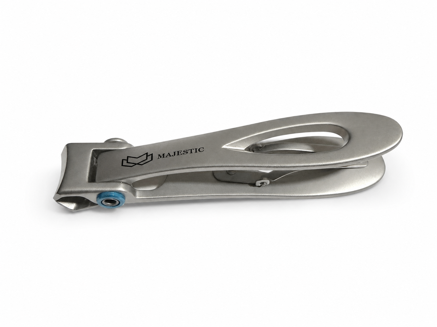 Majestic Professional titanium-coated stainless steel nail clippers for thick, hard and ingrown nails.