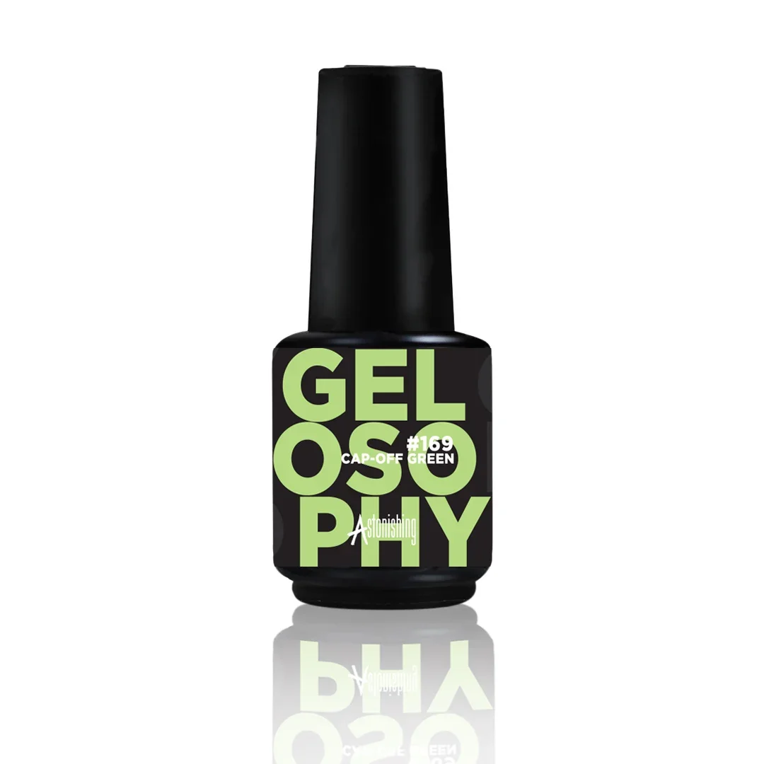 gelosophy-169-cap-off-green neon gel polish