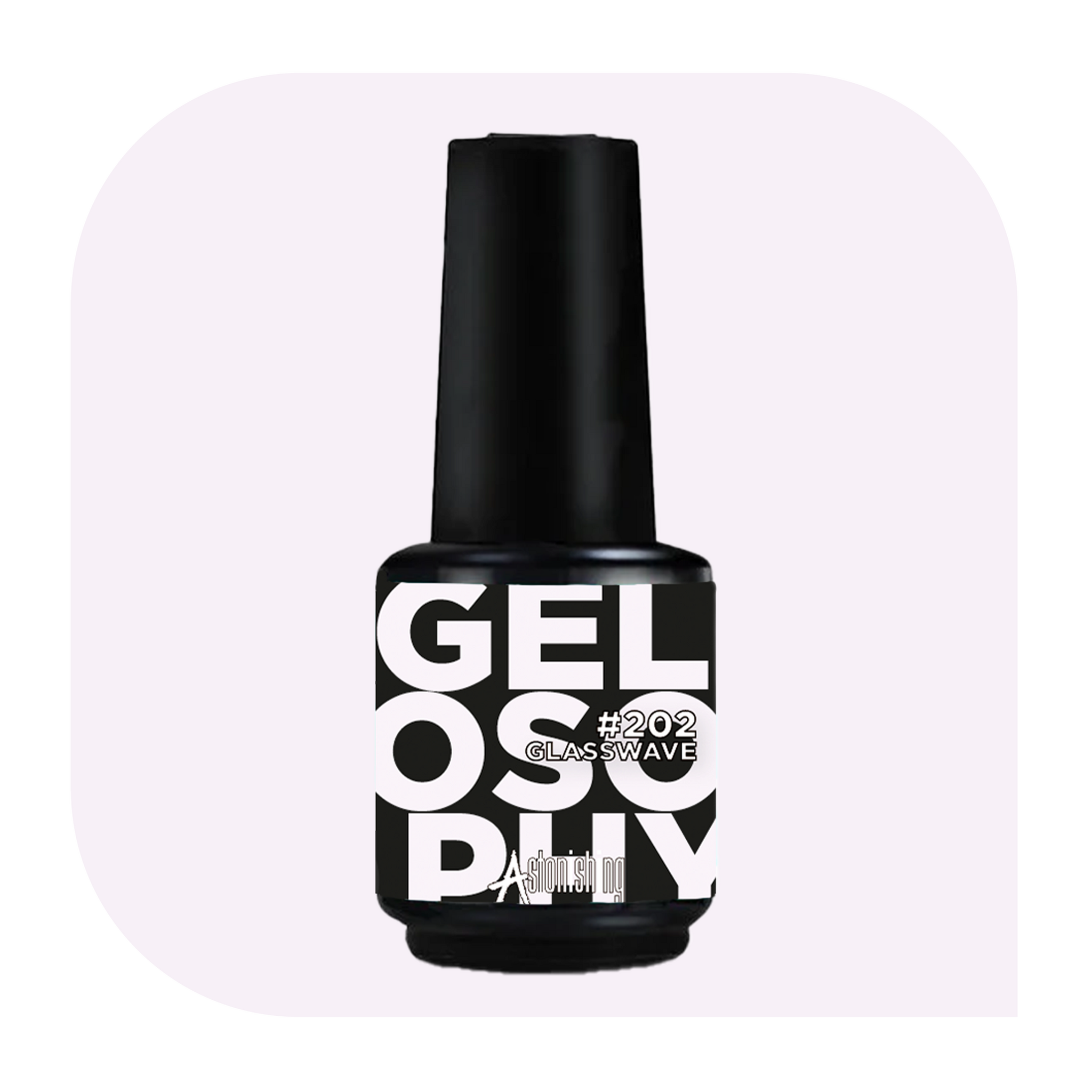 Gelosophy #202 Glass Wave UV LED gel polish 15ml bottle by Astonishing Nails