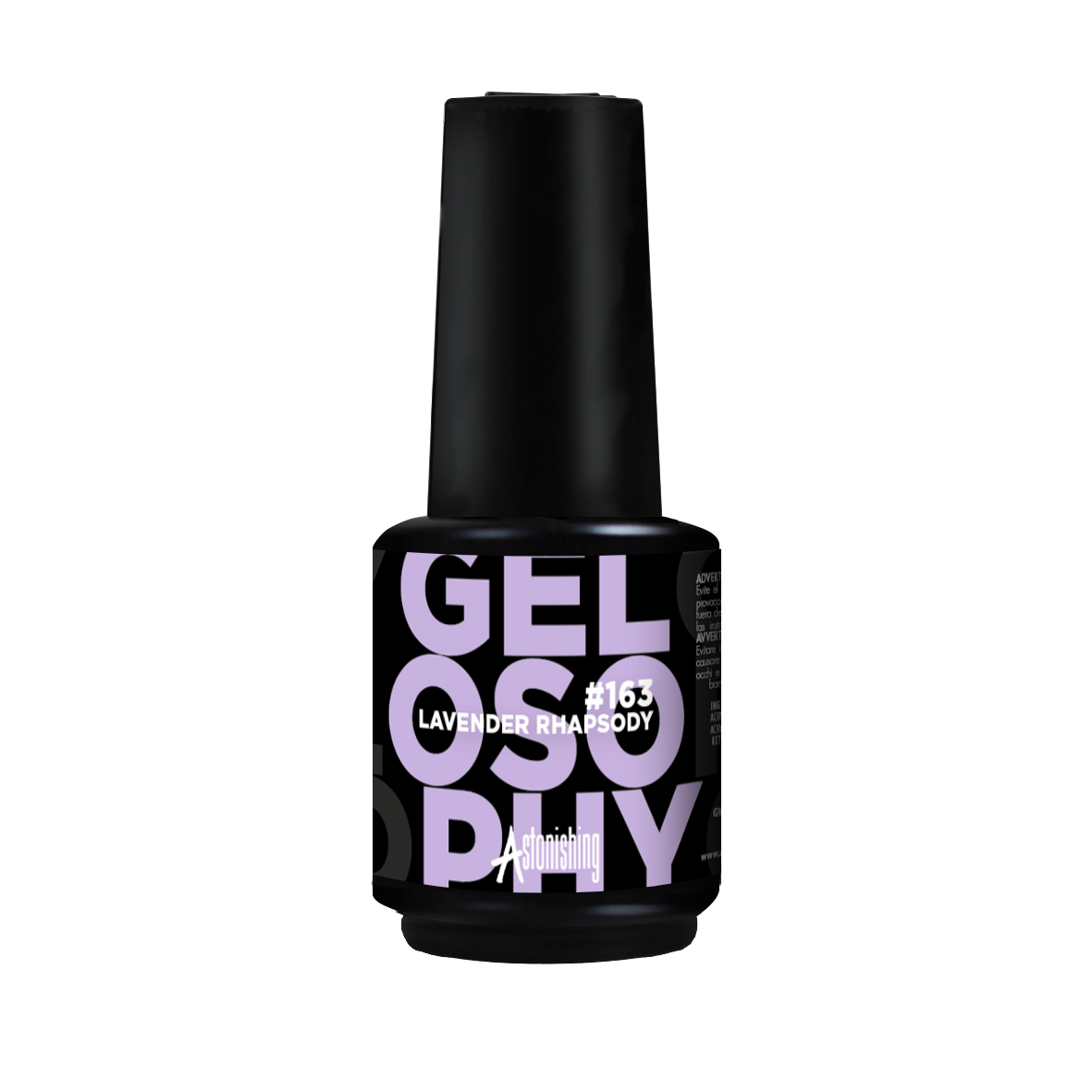 Gelosophy #163 Lavender Rhapsody – Soft Lavender Purple Gel Polish | Long-Lasting Pastel Nail Color