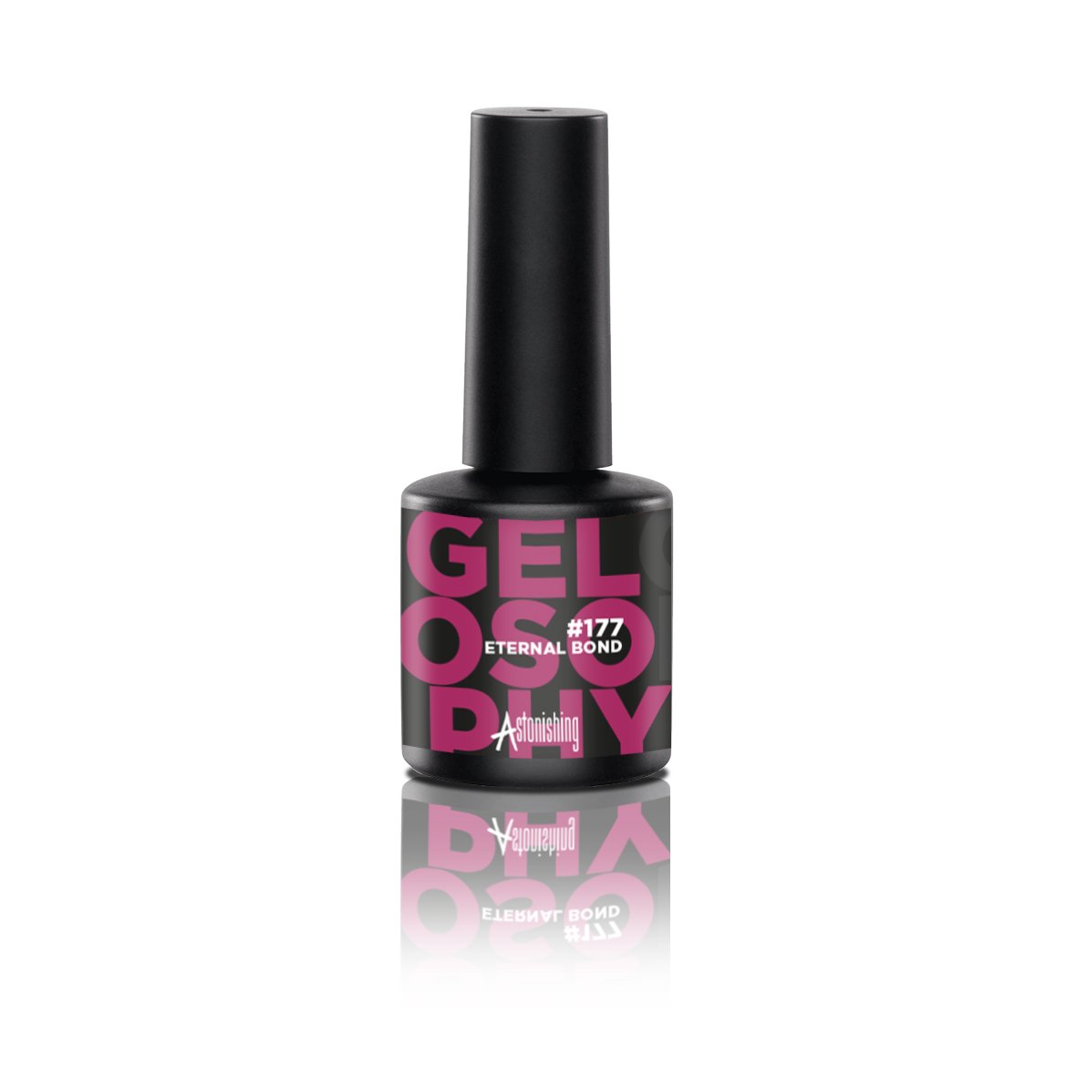 Elegant pink gel polish