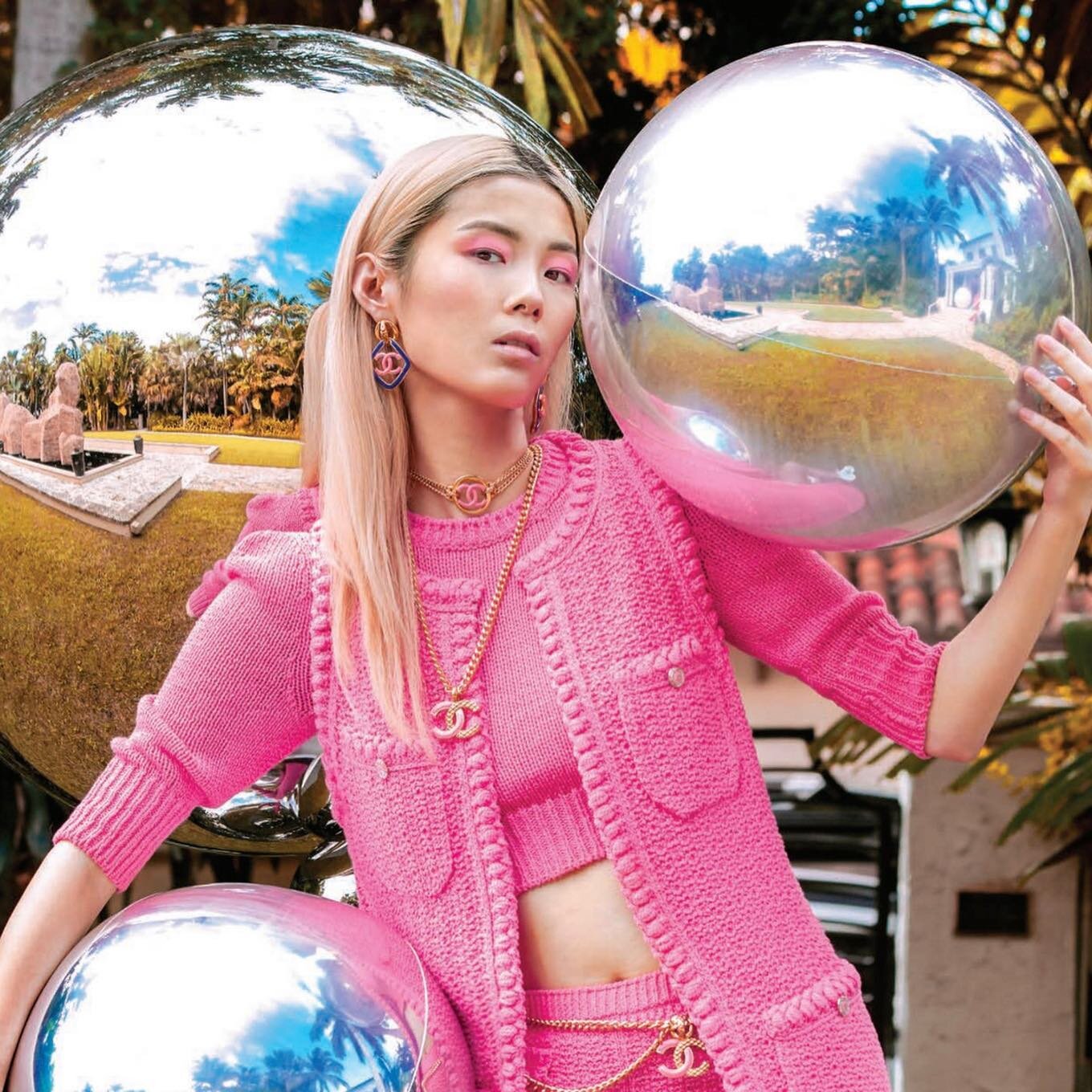 New work as Fashion Assistant to @pbillustrated &amp; @katherinelande for this month&rsquo;s issue ✨ Check out the last slide for a BTS look at how we got the bubble shots 🤍

Photography: @photobynavid
Model: @vanessa_sakong
Hair &amp; Makeup: @coll