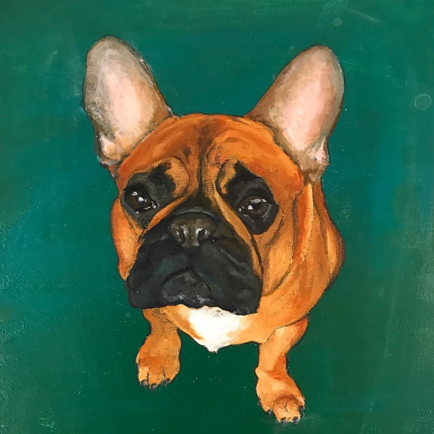 Sammy
10"x10", acrylic on board