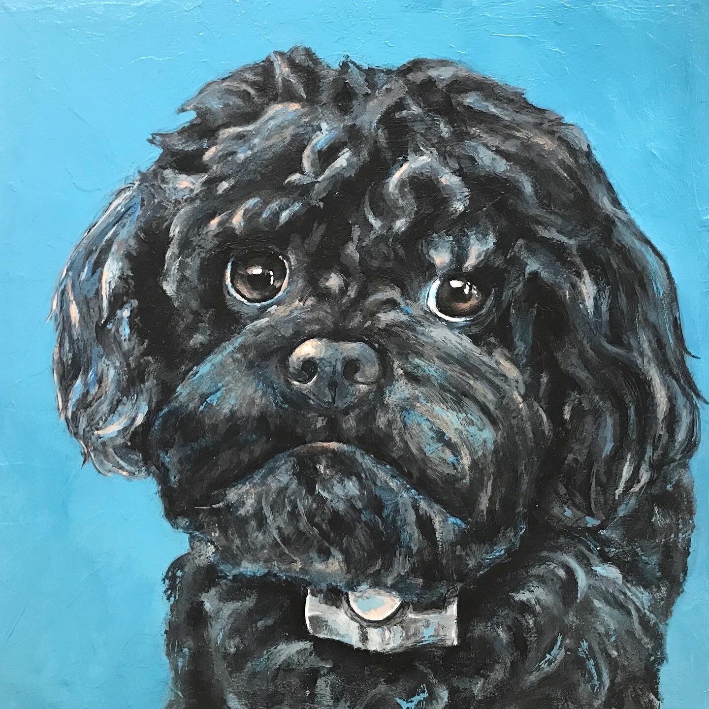 Bluebell
10"x10", acrylic on board