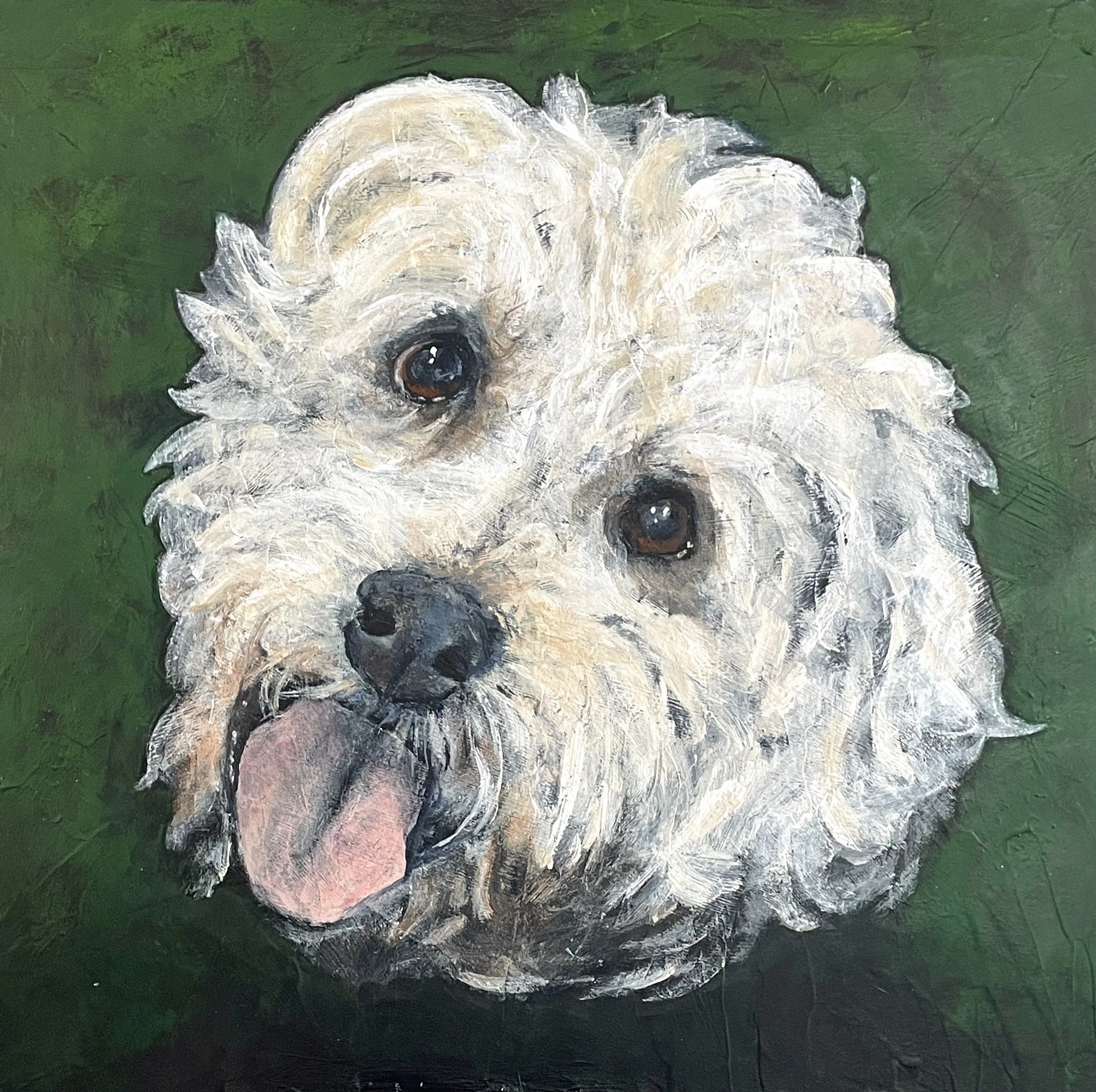Rascal
10"x10" acrylic on board