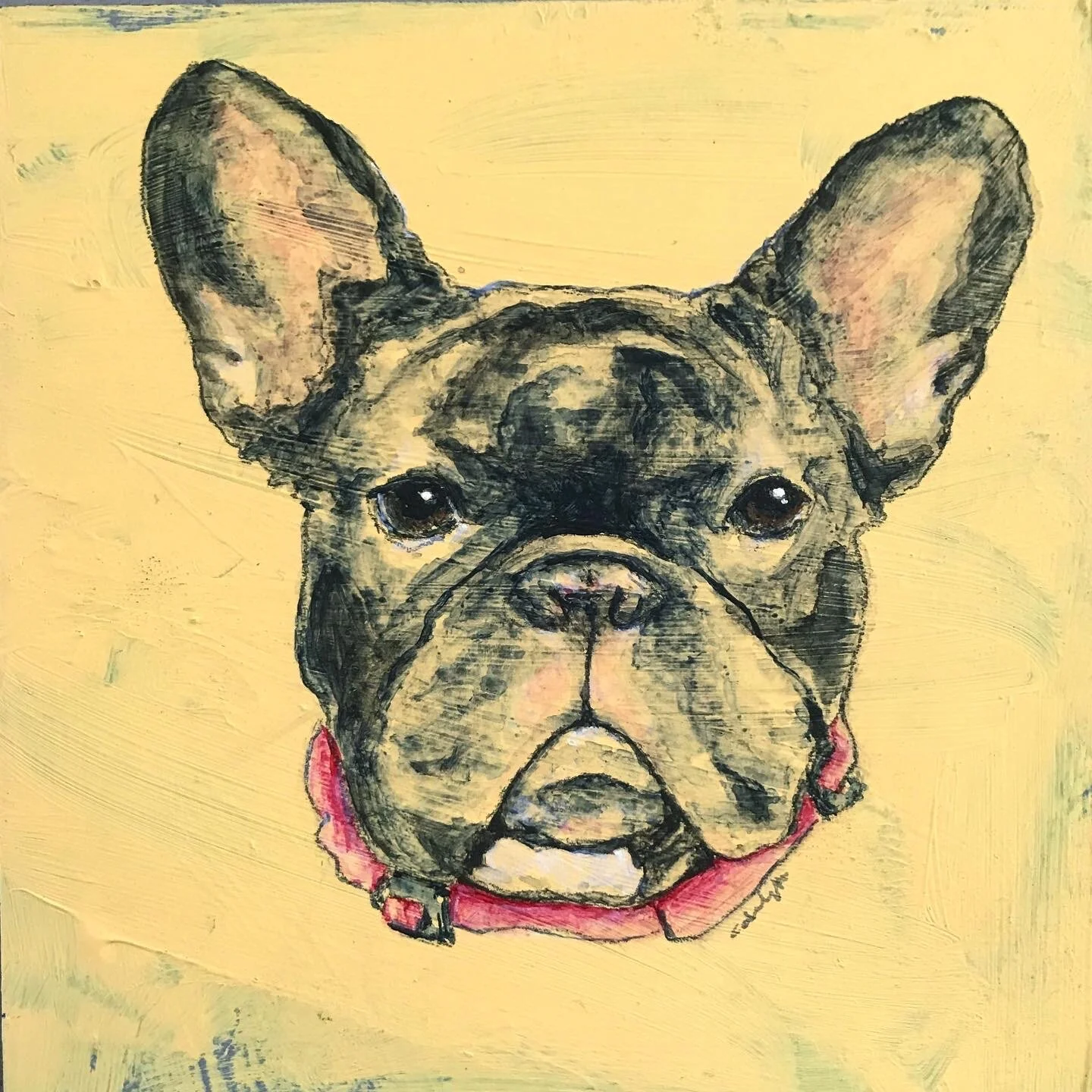 Pearl
8"x8", acrylic on board