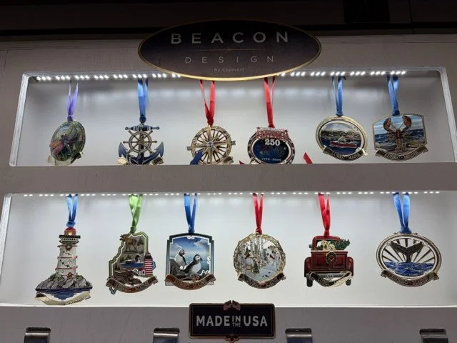 Lubecd & Maine Souvenir Ornaments