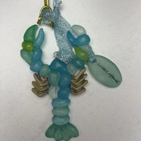 Lubec Souvenir Lobster Ornament