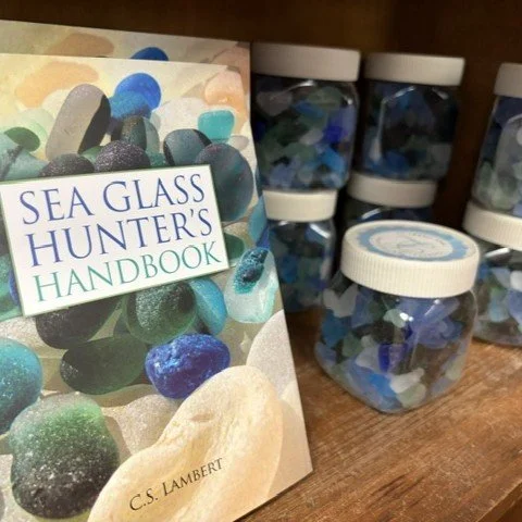 Maine & Lubec Souvenir Seaglass and Seaglass Hunter's Handbook