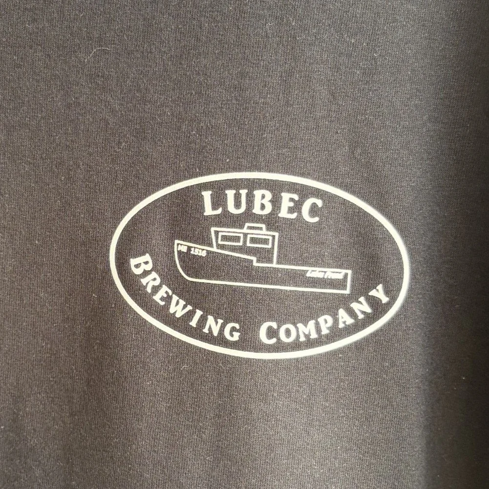 Lubec brewing company front black small full zip.jpeg