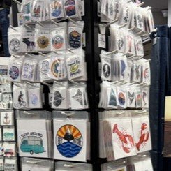 Souvenir Maine & Assorted Stickers