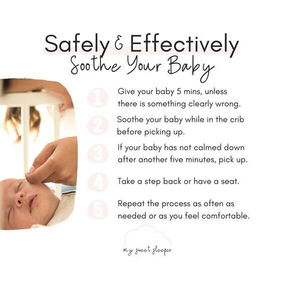 My Sweet Sleeper Five Steps To Teach Your Baby How To Self Soothe